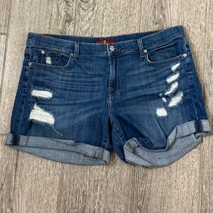 7 For All Man Kind Jean Shorts
